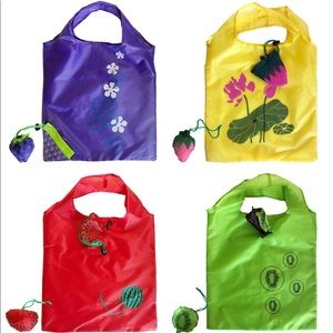 4 Fruity Reusable Bags - NWT